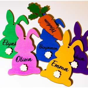 定制兔子剪纸装饰