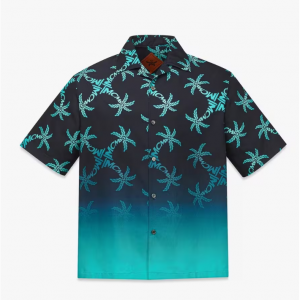 MCM Palm Monogram Print Shirt 漸變色印花襯衣