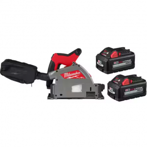 Milwaukee M18 FUEL 18V Lith-Ion Cordless Brushless 6-1/2 in. Plunge Cut Track Saw w/  Battery Pack