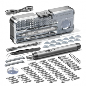 ANVANNA Electric Screwdriver, Precision Screwdriver Set, 88-in-1 Magnetic Bits @ Amazon