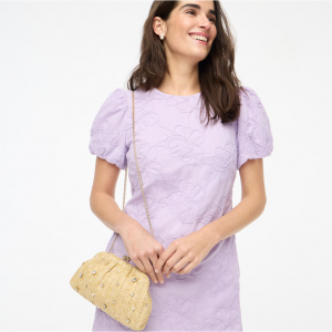 J.Crew 寶石編織手拿包