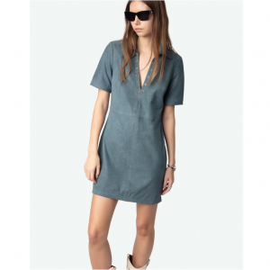 Zadig&Voltaire Ralmy 皮革连衣裙