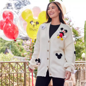 Disney Mickey Mouse 女士针织开衫