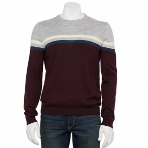 Apt. 9® 男士美利奴羊毛混紡毛衣