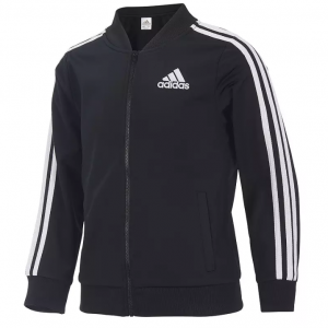 adidas Tricot 女童飛行員夾克 7歲到16歲