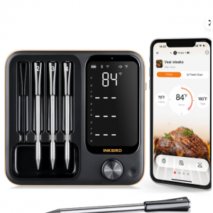 INKBIRD WiFi & 蓝牙肉类温度计 INT-14-BW