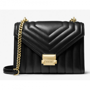 Whitney 中號絎縫單肩包