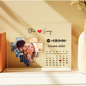 定製 Spotify 牌匾 Spotify 代碼歌曲裝飾 照片裝飾 情侶周年紀念禮物