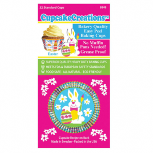 复活节纸杯蛋糕杯 32件装