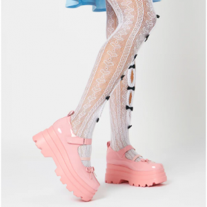 45% Off Kawaii Doll Trident Mary Janes - Pink @ Koi Footwear UK
