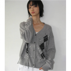 ROCKCAKE Argyle Stitch 开衫