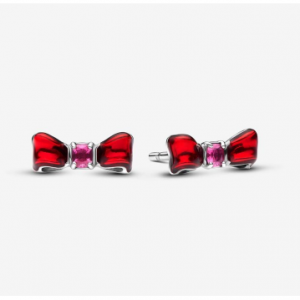 Pandora Jewellery Disney Snow White Bow Stud Earrings 蝴蝶结耳环