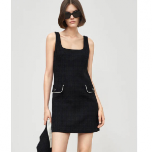 MO&Co. Textured 修身連衣裙