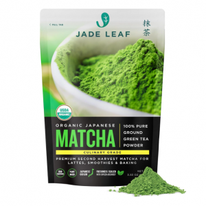 Jade Leaf Matcha Organic Culinary Grade Matcha Powder - Premium Second Harvest - 3.53 oz @ Amazon