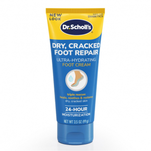 Dr Scholl's Dry, Cracked Foot Repair Ultra-Hydrating Foot Cream Moisturizer, 3.5 oz @ Amazon