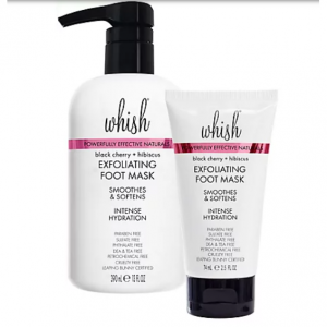 Whish Mega 13盎司去角质足膜,带 2.5 盎司旅行装