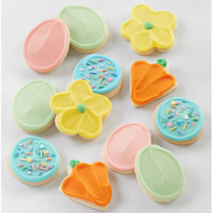 Cheryl's 复活节奶油糖霜饼干 - 12块