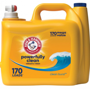 Arm & Hammer Clean Burst, 170 Loads Liquid Laundry Detergent, 170 Fl oz @ Amazon