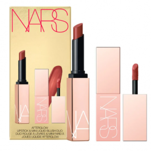 粉金唇膏+迷你液體腮紅套裝