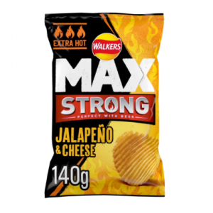 Walkers Max Jalapeno and Cheese 140g @ Approved Food