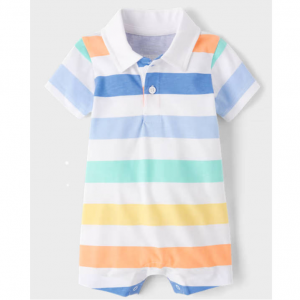 The Children’s Place 男婴条纹 Polo 连衣裤