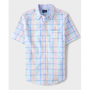 The Children’s Place Mens Dad And Me Gingham 男童衬衫