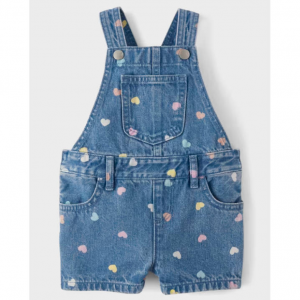 The Children’s Place 婴幼儿印花牛仔背带裤