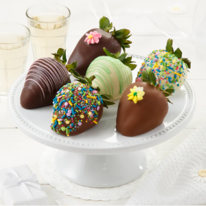 Mrs. Fields 半打比利时巧克力草莓