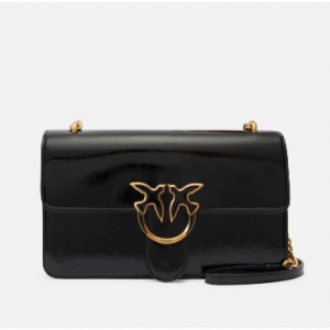 PINKO Love Bag glossy crossbody bag 斜挎包