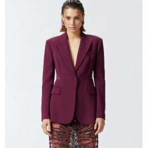 PINKO Blazer with transparent insert on the back 西装外套