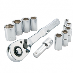 CRAFTSMAN Mechanics Tool Set, SAE, 1/4 Inch Drive, 11 Piece (CMMT34870) @ Amazon