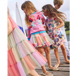 Boden Fun Frill Logo 女童开衫