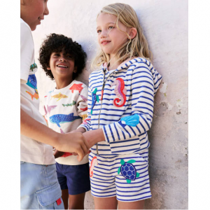 Boden Zip-Through Towelling 连帽卫衣