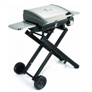 Cuisinart CGG-240 All Foods, 27.3" L x 38" W x 23.5" H, Roll-Away Gas Grill, Stainless Steel