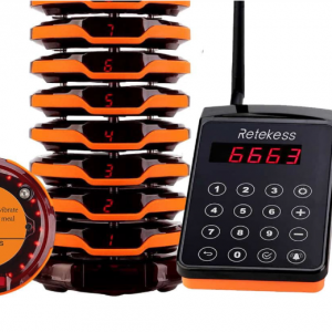 20% off Retekess TD156 IPX6 Waterproof and Long Range 800m Coaster Pager System @Retekess