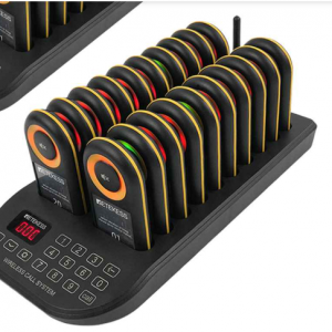 Retekess TD169 宾客呼叫系统双组合适用于餐厅、酒吧、俱乐部、教堂和托儿所