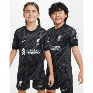 LFC Nike Youth 24/25 Black Goalkeeper Stadium Jersey