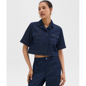 Theory Boxy 女士牛仔夹克