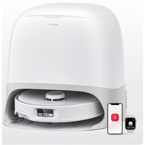 Roborock Qrevo Curv 機器人吸塵器，配備多功能底座 3.0