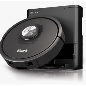 Shark Matrix Self-Emptying Robot Vacuum, Black/Grey