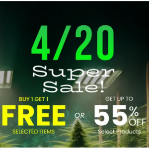 420 Sale: Buy 1 Get 1 FREE All Gummies or Up to 50% OFF Select Items @ Diamond CBD