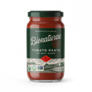 Bionaturae Organic Tomato Paste No Salt Added -- 7 oz