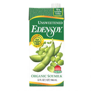 Eden Foods Organic EdenSoy Soymilk Dairy Free Unsweetened -- 32 fl oz