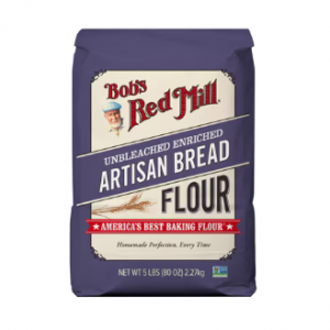 Bob's Red Mill Non-GMO Artisan Bread Flour Unbleached Enriched -- 5 lbs