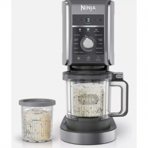 官翻版Ninja CREAMi Deluxe 11 合 1 XL 冰淇淋机,带两个 24 盎司玻璃罐
