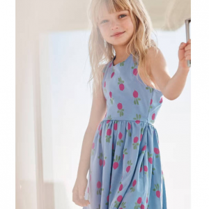 Hanna Andersson Crossback Skater 女童连衣裙