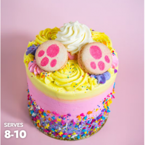 复活节兔子尾巴蛋糕