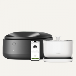 Polar Wet Food Feeder & Cordless Fountain Bundle