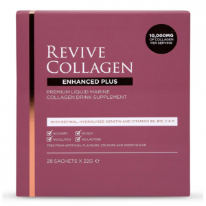 Revive Collagen Enhanced Plus 优质液态海洋胶原蛋白饮料 10,000 mg 28 袋