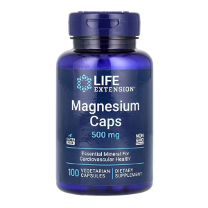 Life Extension, Magnesium Caps, 500 mg, 100 Vegetarian Capsules